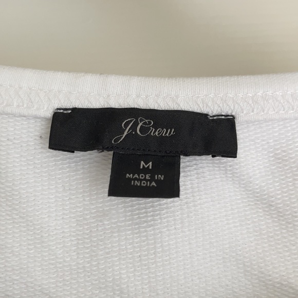 JCrew Eyelet Sweatshirt - Picture 3 of 3